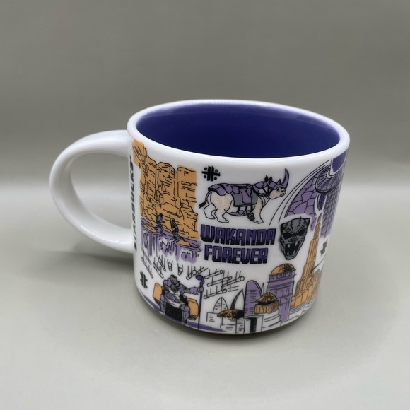 Starbucks Other - Disney Parks Marvel Starbucks 2023 Been There Series Wakanda Mug 14oz